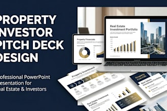 create property investor powerpoint presentation and pitch deck design