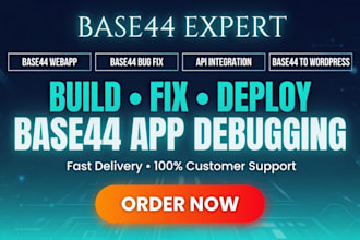 base 44 app base 44 automation base 44 integration base 44 debugging fix base 44