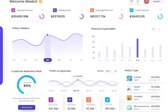 be your software developer, saas dashboard, ui ux design, crm, pos, odoo web app