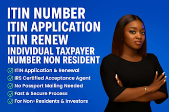 doitinnumber itin application itin renew individual taxpayer number non resident