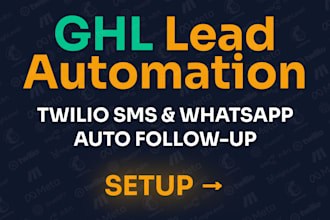 set up twilio SMS and whatsapp integration in gohighlevel