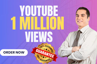 shoutout youtube channel video SEO promotion to 1 million views using google ads
