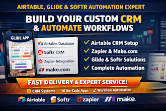 build airtable database airtable automation glide app softr zapier integration