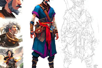 draw an anime illustration