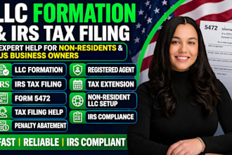 set up your llc get ein, avoid irs penalties with expert tax filing services