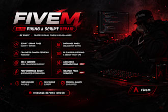 be your fivem developer or fix your fivem server bugs