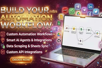 automate your business with n8n, ai tools, apis and webhooks
