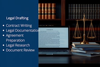 draft legal contracts, agreements, nda and legal documents