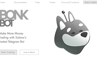 create bonk bot,maestro bot,unibot,dexscreener bot,uniswap bot