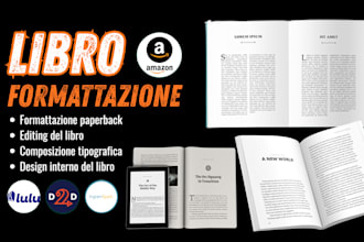 do paperback formatting, editing del libro, impaginazione libro, design interno