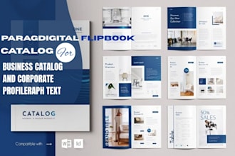 design digital flipbook catalog for company profile