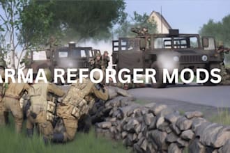create custom arma reforger mods, scripts, maps, and assets