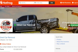 build accurate australia local citations for local SEO