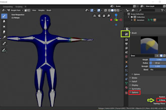 3d model,rigging,3d rig,3d game character,weight painting,vroid,vrm,vrchat, mmd