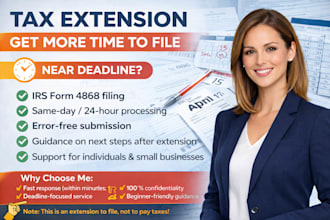 file irs tax extension form 4868 or 7004 fast to avoid penalties