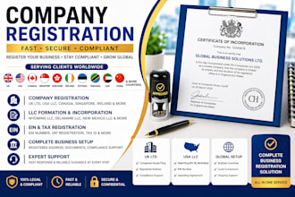 register company UK ltd llc formation ein vat registration business setup