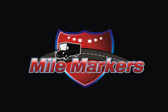 design new automotive business store logo for mile markers