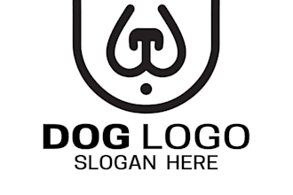 design powerful dog training business logo