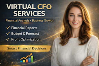 be your virtual cfo financial analyst and accounting expert for business growth