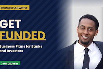 write your business plan for bank loans or investors