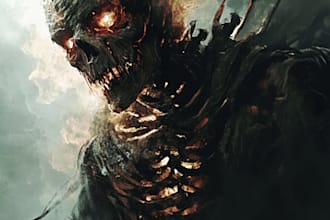 fantasy horror and fantasy horror character