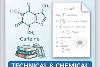 be your expert for scientific drawing and technical latex typing