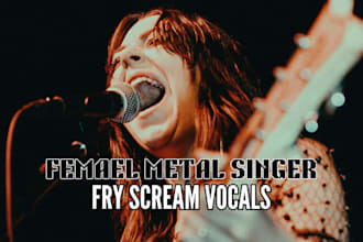 female metal singer heavy metal rock metal singer hard rock female scream vocals