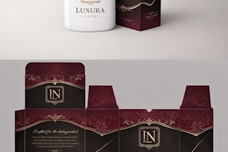 create professional box dieline templates and packaging cut lines