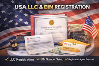 help you register your limited liability company llc or corp in any