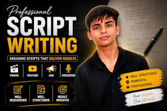 write engaging youtube script and reels script in hinglish