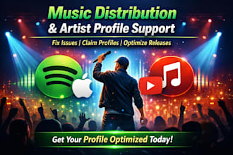 music distribution  artist profile claiming music distribution support
