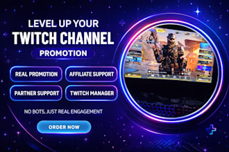 twitch channel promotion, boost twitch live viewers