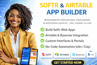 airtable software database airtable make softr web app student portal baserow