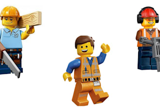 create a custom lego minifigure, lego moc designs for printing, pdf instructions