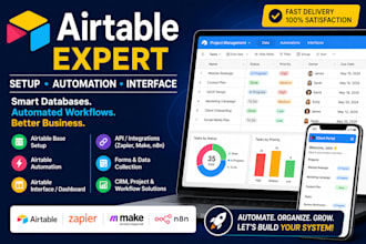 setup airtable automation, airtable interface, be your airtable expert