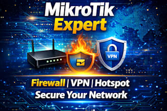 configure mikrotik router, firewall and secure your network