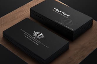 design a unique business card and stationery