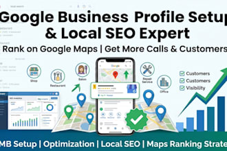 audit of google business profile and optimize it for local rank