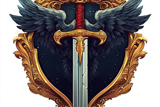 design a custom fantasy logo