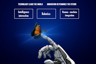 design creative poster and modern poster design