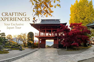 design a custom japan travel itinerary from a designers eye
