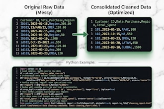 clean csv and excel data using python