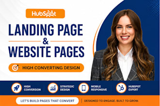 create hubspot pages, hubspot websites pages, create hubspot landing page