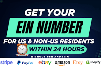 get an ein number and tax id for your US llc as a non resident