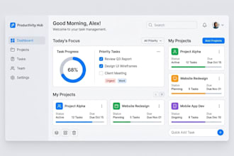 design UI UX with fast turnaround