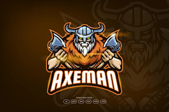 do awesome beautiful wrestling, viking logo with express deliver