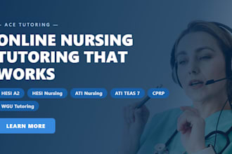 help you in wgu, hesi nursing, ati nursing, ati teas 7 tutoring