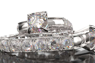 do 3d jewelry design, jewelry cad design and realistic rendering