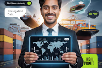 provide import and export shipment data for any country and any product