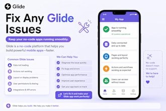 fix any glides issues, glide automation , glide workflow, glide client portal